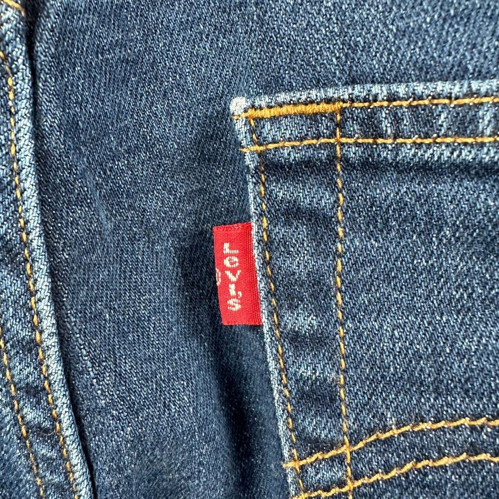 Levis 538 Jeans Mens 33 Blue Western Straight Workwear Outdoor Denim Comfort - Picture 7 of 12